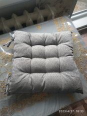Сиденье мягкое 100% полиэстер, 40х40 см, кофе, Стеганное, Y8-2880 - фото 9 от пользователя