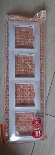 Рамка четырехпостовая, горизонтальная, белая, UNIVersal, Валери, ВР004Г - фото 1 от пользователя