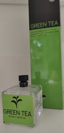 Аромадиффузор Fbrush, 50 мл, Neon Aroma Home Green Tea, DNEON50 - 5 - фото 1 от пользователя