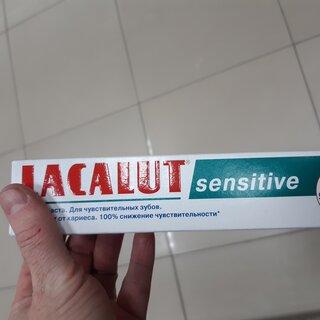 Зубная паста Lacalut, Sensitive, 75 мл - фото 2 от пользователя