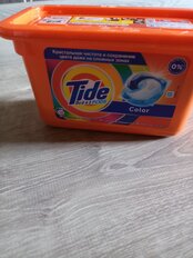 Капсулы для стирки Tide, Color, 10 шт, капсула 22.8 г - фото 7 от пользователя