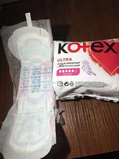 Прокладки женские Kotex, Ultra Dry&amp;Soft Super, 8 шт, 4424 - фото 1 от пользователя