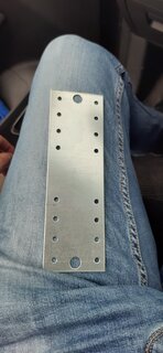 Пластина крепежная перфорированная 180х65х2 мм, ГОЦ/цинк, Кунгур, 4007 - фото 1 от пользователя
