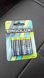 Батарейка Ergolux, АА (LR6, 15A), Alkaline, щелочная, 1.5 В, блистер, 4 шт, 11748 - фото 4 от пользователя