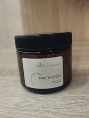 Свеча декоративная ароматическая, в стакане, Stella Fragrance, St Macaroon Yuzu, 50 гр, SF0421 - фото 3 от пользователя