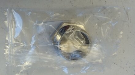 Заглушка 3/4&quot;, ш, никель, STI - фото 2 от пользователя