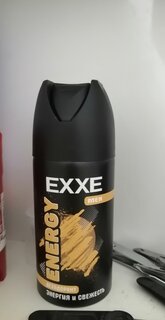 Дезодорант Exxe, Men, Energy, для мужчин, спрей, 150 мл - фото 1 от пользователя