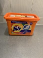 Капсулы для стирки Tide, Все в 1 Pods Color, 18 шт, капсула 24.8 г - фото 4 от пользователя