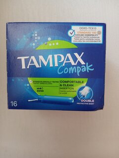 Тампоны Tampax, Compak Super, 16 шт, TM-83730736 - фото 4 от пользователя