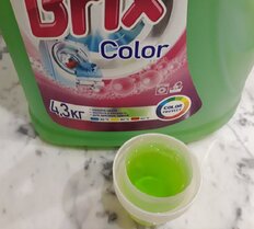 Гель для стирки Brix, 4.3 л, для цветного белья, Color - фото 8 от пользователя