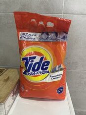 Стиральный порошок Tide, 3 кг, автомат, для белого белья, Альпийская свежесть - фото 2 от пользователя