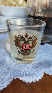 Набор для вина 7 предметов, стекло, графин, стопка 50 мл 6 шт, Декостек, Орел, 1231-Д - фото 1 от пользователя