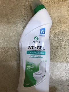 Чистящее средство для сантехники, Grass, WC-gel, гель, 750 мл - фото 1 от пользователя