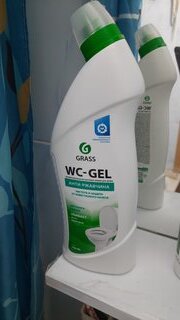 Чистящее средство для сантехники, Grass, WC-gel, гель, 750 мл - фото 9 от пользователя