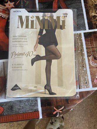 Колготки Minimi, Mini Prima, 40 DEN, р. 2, nero/черные, шортики - фото 4 от пользователя