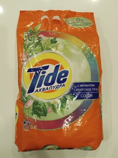 Стиральный порошок Tide, 3 кг, автомат, для цветного белья, Color Сибирские травы - фото 1 от пользователя