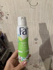 Дезодорант Fa, Fresh&amp;Free Лайм-кокос, для женщин, спрей, 150 мл - фото 9 от пользователя