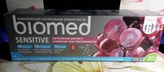 Зубная паста Biomed, Сенситив, 100 г - фото 3 от пользователя