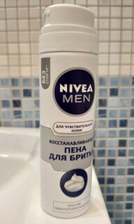 Пена для бритья, Nivea, Восстанавливающая, 200 мл, 88562 - фото 4 от пользователя