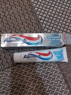 Зубная паста Aquafresh, Сияющая белизна, 75 мл - фото 6 от пользователя