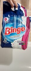 Стиральный порошок Bingo, 2 кг, автомат, универсальный, для белого и цветного белья - фото 1 от пользователя