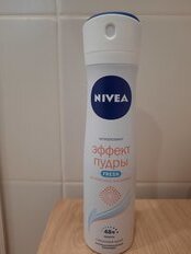 Дезодорант Nivea, Эффект пудры, для женщин, спрей, 150 мл - фото 1 от пользователя