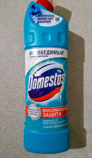 Чистящее средство универсальное, Domestos, Свежесть Атлантики, гель, 1 л - фото 3 от пользователя