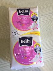 Прокладки женские Bella, Perfecta Ultra Rose, ежедневные, 20 шт, BE-013-RW20-205 - фото 1 от пользователя