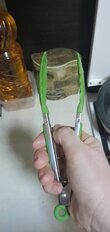 Щипцы кухонные нейлон, 17.5 см, навеска, Tongs-04, 985851 - фото 5 от пользователя