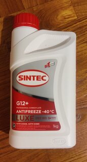 Антифриз Sintec, Lux, G12+, 1 кг, красный, 990550 - фото 9 от пользователя