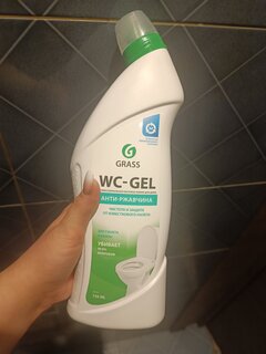 Чистящее средство для сантехники, Grass, WC-gel, гель, 750 мл - фото 1 от пользователя