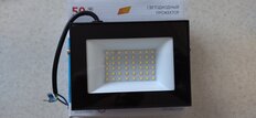 Прожектор светодиодный Smartbuy, FL SMD LIGHT, 50 Вт, 6500 К, черный, SBL-FLLight-50-65K - фото 5 от пользователя