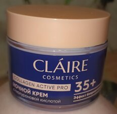 Крем для лица, Claire Cosmetics, Collagen Active Pro, ночной, антивозрастной, 35+, для всех типов кожи, 50 мл - фото 6 от пользователя