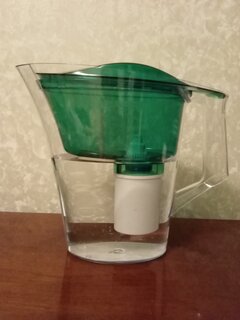 Фильтр-кувшин Барьер, Нова, для холодной воды, 1 ступ, 2.5 л, зеленый, В442Р00 - фото 7 от пользователя