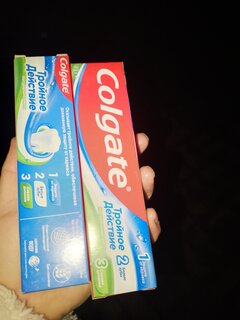 Зубная паста Colgate, Тройное действие, 50 мл - фото 1 от пользователя