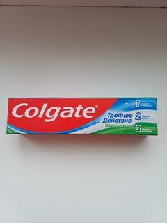 Зубная паста Colgate, Тройное действие, 50 мл - фото 4 от пользователя