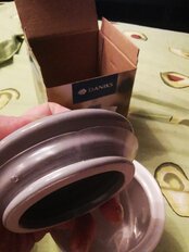Банка для сыпучих продуктов, доломит, 0.55 л, с крышкой, Daniks, Зимние забавы - фото 1 от пользователя