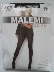 Колготки Malemi, Micro Velour, 100 DEN, р. 5, nero/черные, с шортиками и прозрачным мыском, 12 525 - фото 6 от пользователя