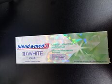 Зубная паста Blend-a-med, 3D White Luxe Совершенство интенсив, 75 мл - фото 2 от пользователя