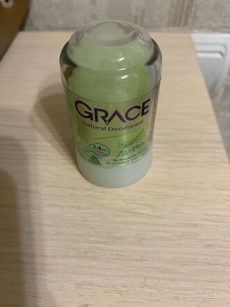 Дезодорант кристаллический Grace, Алоэ вера, для женщин, стик, 70 г - фото 7 от пользователя