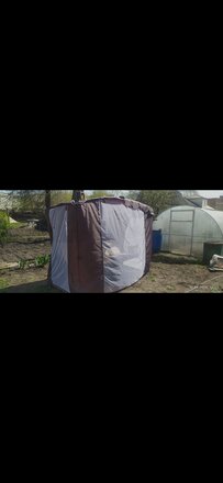 Качели садовые 4-местные, 232х125х195 см, 380 кг, Arno, Оазис Люкс+, раскладываются в кровать, с москитной сеткой, коричневые, полусоты, 2016-КД- 40/Л+, металл - фото 6 от пользователя