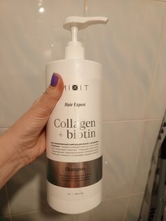 Шампунь Mixit Hair Expert, Восстанавливающий, для поврежд волос, 1000 мл - фото 4 от пользователя