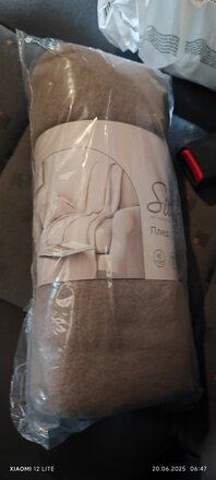 Плед 1.5-спальный, 110х150 см, флис, 100% полиэстер, Silvano, бежевый однотонный - фото 2 от пользователя