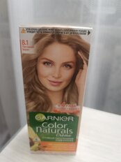 Краска для волос, Garnier, Color Naturals, 8.1, песчаный берег, 110 мл - фото 5 от пользователя