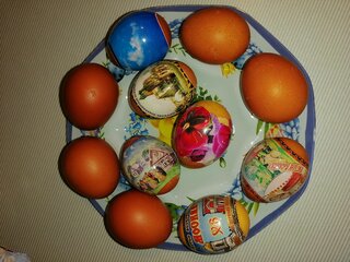 Блюдо стекло, для яиц, круглое, 21 см, Цыплята, Daniks - фото 7 от пользователя