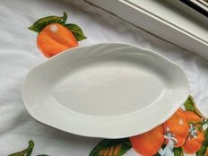 Селедочница керамика, овальная, 25 см, белая, Голубка Белье, Добрушский фарфоровый завод, 0С0569 - фото 3 от пользователя