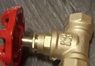 Вентиль для воды, 3/4&quot;, г-г, красный, AquaLink - фото 2 от пользователя
