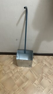 Совок для мусора, металл, металлическая ручка, оцинкованный, Ловушка - фото 1 от пользователя