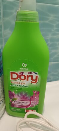 Гель для стирки Grass, 1 л, для цветного белья, Dory - фото 2 от пользователя