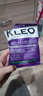 Клей для всех видов обоев, Kleo, Мини, 12 кв.м., 60 г, пакет, К1-О-1111 - фото 3 от пользователя